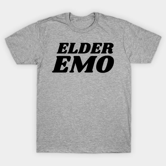 Copy of Elder Emo T-Shirt by blueduckstuff